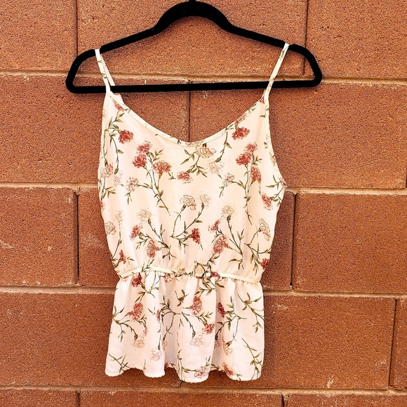 Forever 21 Tops - Forever 21 floral carnations flowy tank top small
